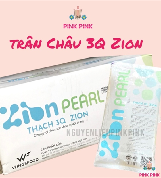 [THÙNG] TRÂN CHÂU 3Q ZION TRẮNG – 2KG