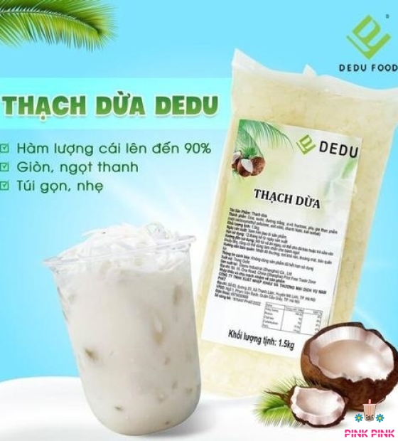 THẠCH DỪA DEDU ĐÀI LOAN 1.5KG