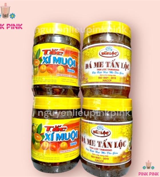 MỨT TẤN LỘC ĐÁ ME 900G