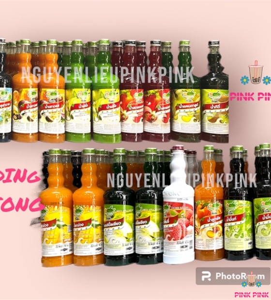 SR THÁI DING FONG 760ML - MÙI:CHANH DÂY