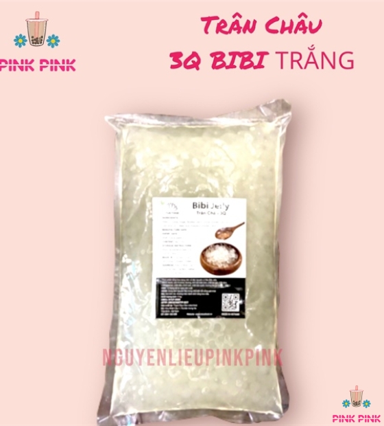 [Thùng 6 Gói] TRÂN CHÂU 3Q BIBI JELLY TRẮNG