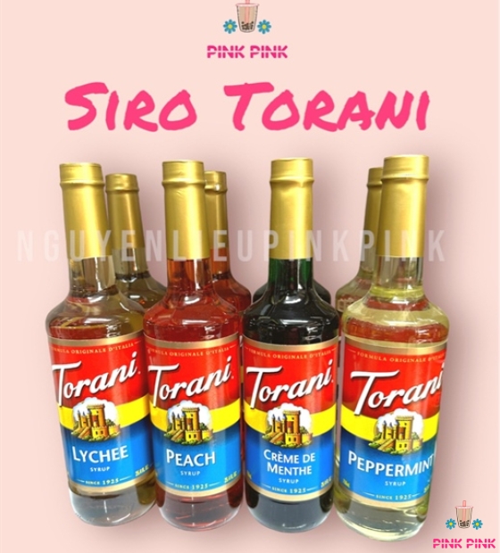 SR TORANI 750ML - LOẠI:ĐÀO