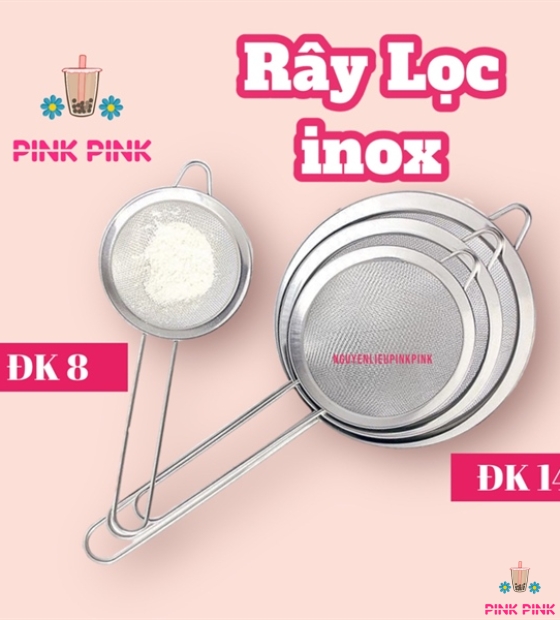 RÂY LỌC INOX LOẠI:lớn ( đk 20)
