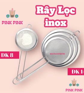 RÂY LỌC INOX LOẠI:vừa ( đk 8)