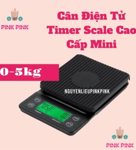 CÂN TIỂU LI ĐỊNH LƯỢNG ĐIỆN TỬ TIMER SCALE CAO CẤP MINI 0-5KG