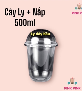 DC CÂY LY PET 500 + NẮP CẦU ( FI 93 )