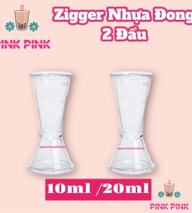 DỤNG CỤ JIGGER - LY ĐONG 2 ĐẦU LOẠI NHỰA - 20/40ML