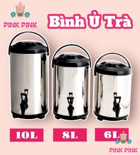 BÌNH Ủ TRÀ 10L INOX CAO CẤP 304