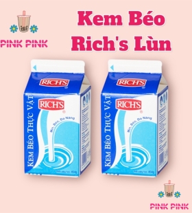 SỮA BÉO RICH LÙN ( MẪU CŨ )