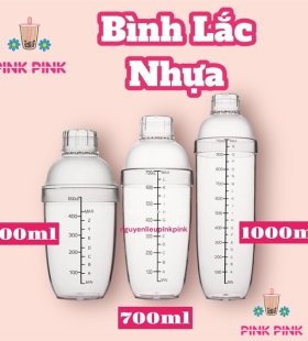 DCPC BÌNH LẮC - SHAKER NHỰA CHIA VẠCH 530ML
