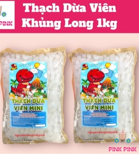 TOPPING THẠCH DỪA VIÊN KHỦNG LONG TONY