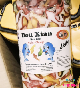 Thạch Cá 4 Màu Douxian Hàng Huy hủ 2.5kg