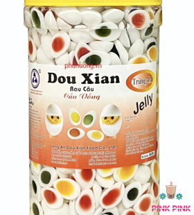 Thạch Trứng 4 Màu Douxian Hàng Huy hủ 2.5kg