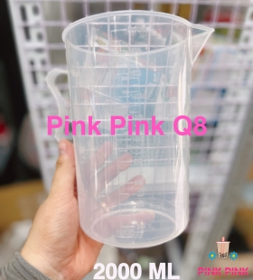 CA ĐONG ĐỊNH LƯỢNG NHỰA CHIA VẠCH 2000ML