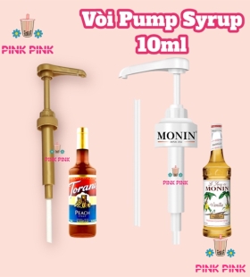 DCPC VÒI BƠM - PUMP SIRO 10ML LOẠI XỊT SỮA ĐẶC - SỐT