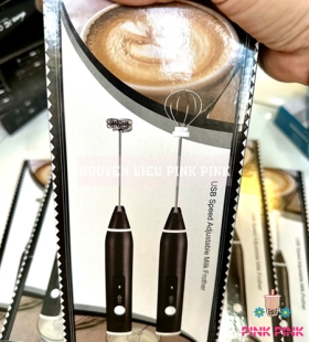 DCPC - MÁY ĐÁNH TRỨNG - TẠO BỌT CÀ PHÊ CẦM TAY 3 CẤP ĐỘ