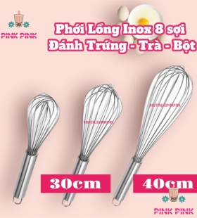 CÂY PHỚI LỒNG 8 SỢI ĐÁNH TRỨNG - TRÀ - BỘT ( DÀY)  40CM