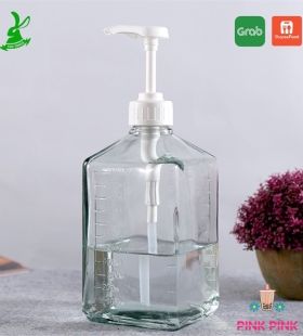 BÌNH ĐỰNG SIRUP THUỶ TINH