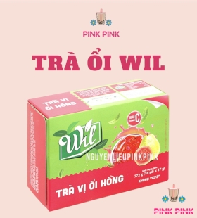 Trà ổi hồng Wil hộp 272g (16 gói x 17g) 