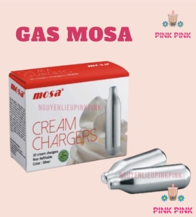 Viên gas kem tươi Mosa hộp 10 viên