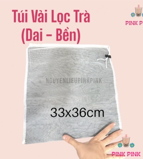 TÚI VẢI LỌC TRÀ BỀN - DAI CHUYÊN DỤNG ( 33X36)