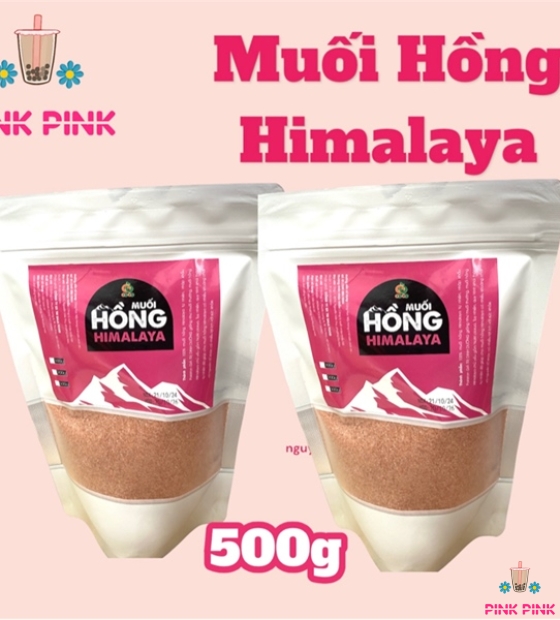 MUỐI HỒNG HIMALAYA TOBEE 500G