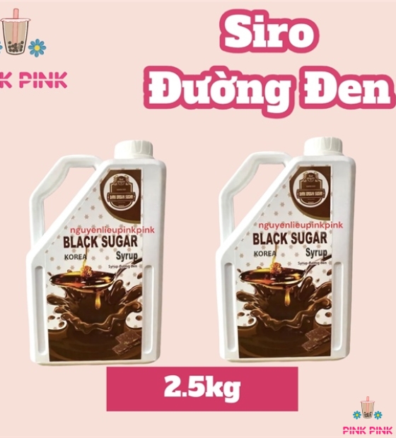 SIRO ĐƯỜNG ĐEN XÉO VIỆT NAM DARK BROWN
