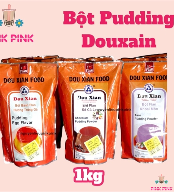 BỘT PUDDING DOUXAIN CÁC MÙI 1KG