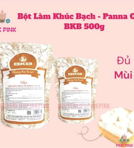 BỘT PANNA COTTA BKB KHÚC BẠCH SỮA 500G