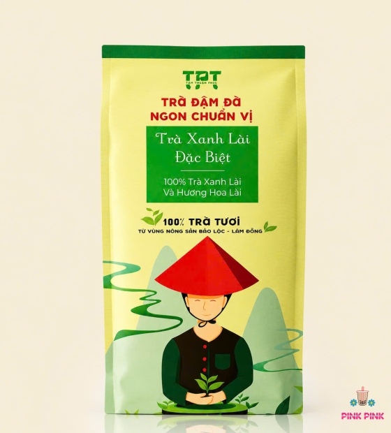 TRÀ XANH LÀI TÂM THUẬN PHÚC 500G
