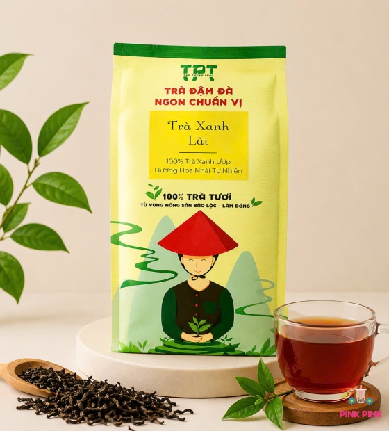 TRÀ XANH LÀI TÂM THUẬN PHÚC 500G