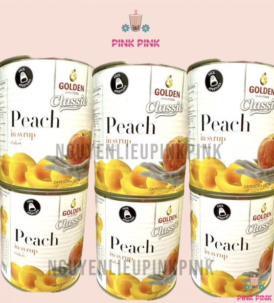 Đào Lon Ngâm Golden Classic 820g