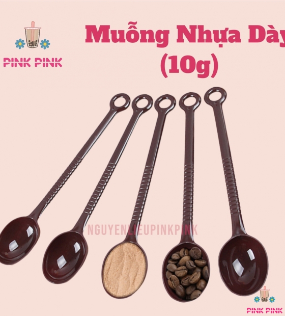 MUỖNG NHỰA ĐONG ĐỊNH LƯỢNG 10G (DÀY)